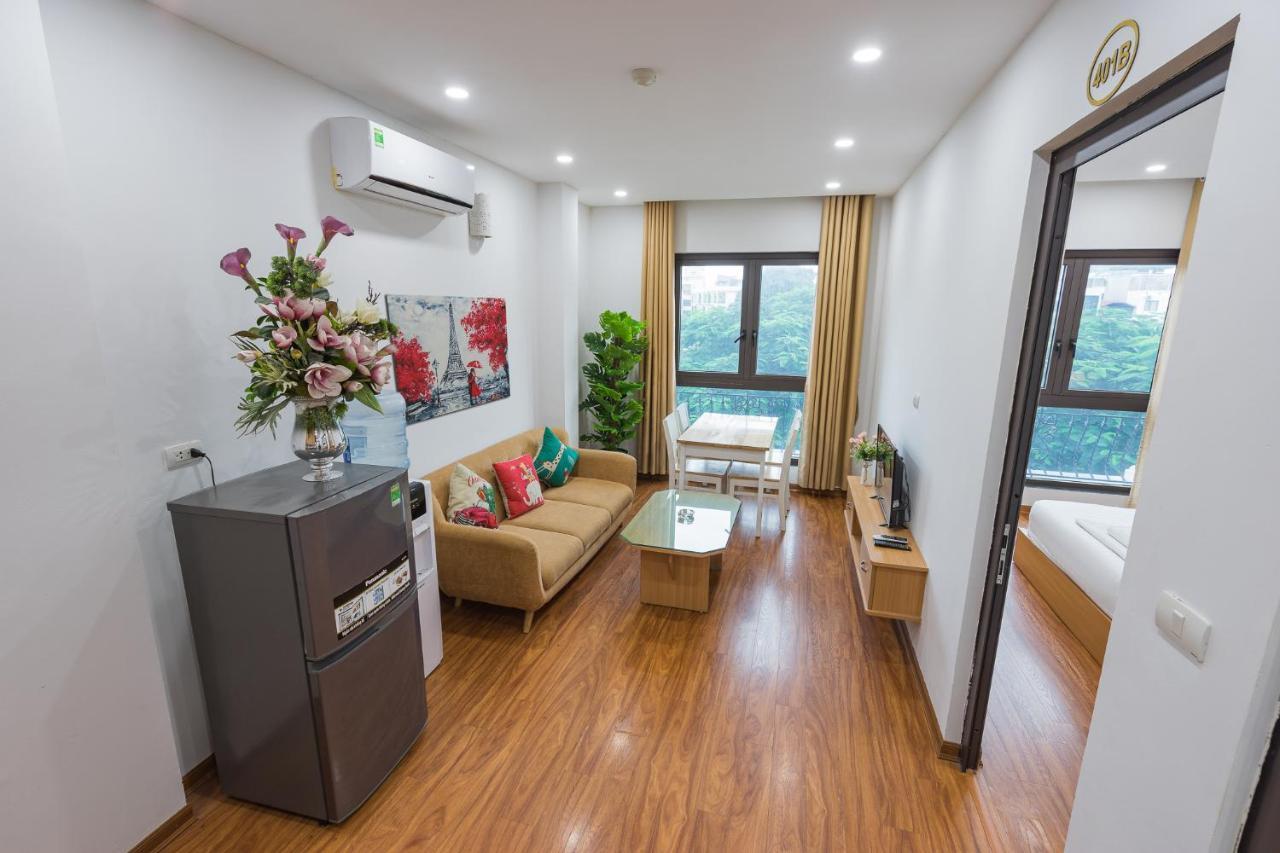 Granda Quan Hoa Apartment Hanoi Exteriör bild