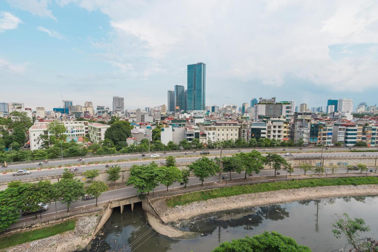 Granda Quan Hoa Apartment Hanoi Exteriör bild